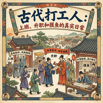 古代打工人：上班、升职和摸鱼的真实日常