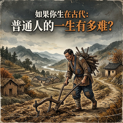 如果你生在古代：普通人的一生有多难？