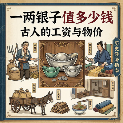 一两银子值多少钱：古人的工资与物价