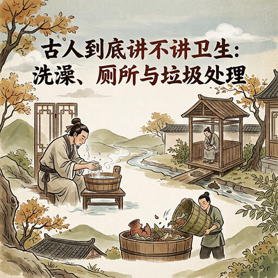 古人到底讲不讲卫生：洗澡、厕所与垃圾处理