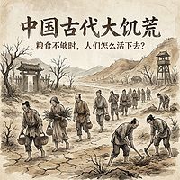 中国古代大饥荒：粮食不够时，人们怎么活下去？