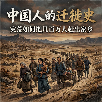 中国人的迁徙史：灾荒如何把几百万人赶出家乡？