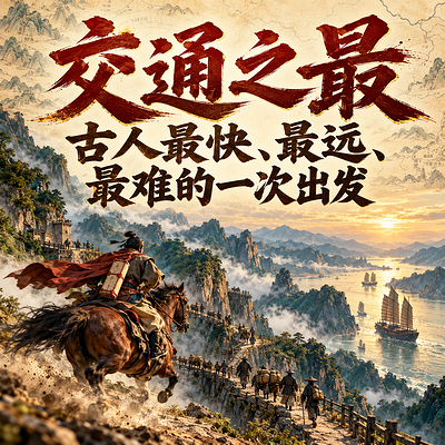 交通之最:古人最快、最远、最难的一次出发