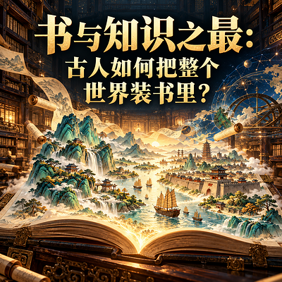 书与知识之最：古人如何把整个世界装书里？