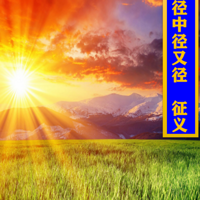 径中径又径征义