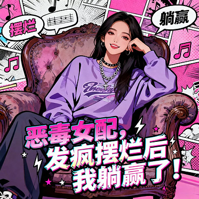 恶毒女配每天都在发疯摆烂