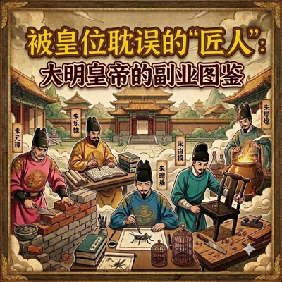 被皇位耽误的“匠人”：大明皇帝的副业图鉴