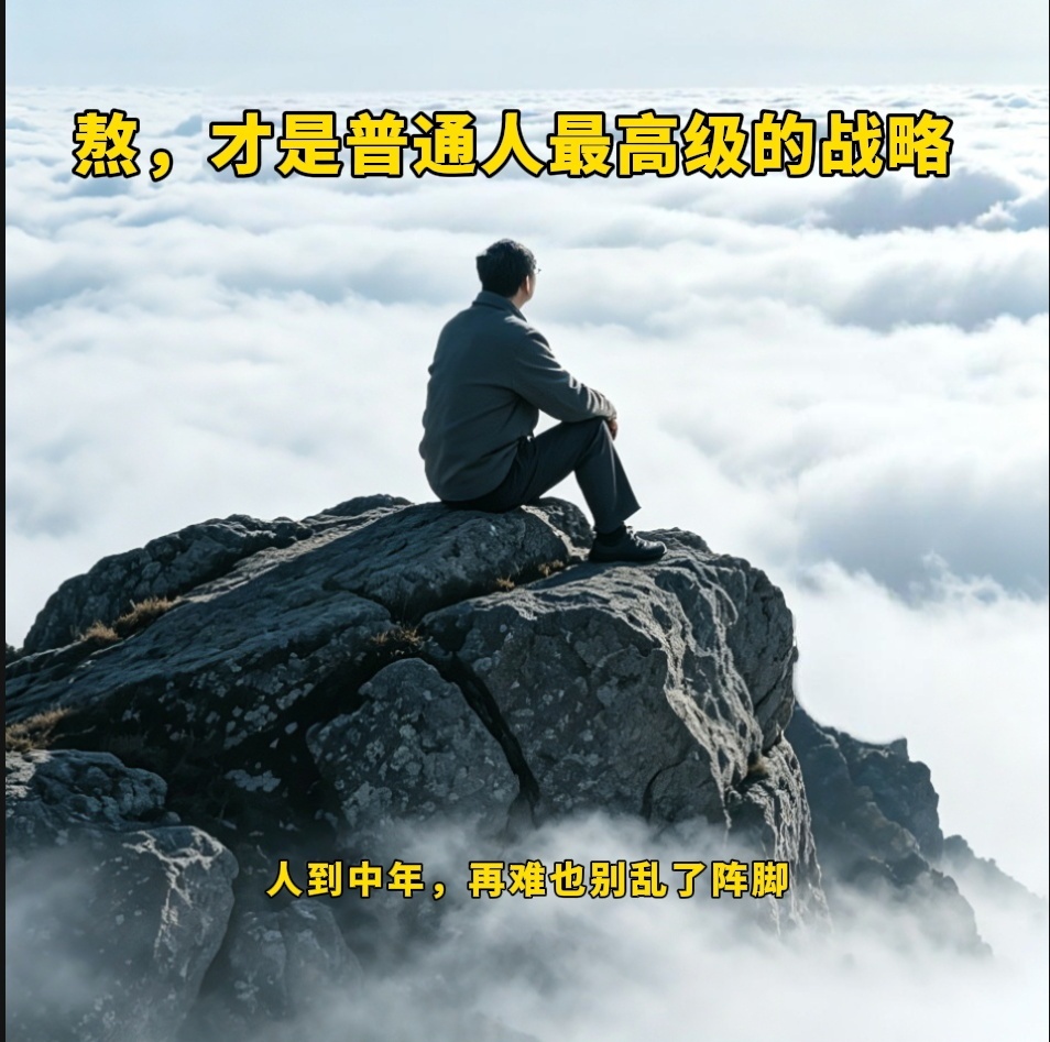 熬，才是普通人最高级的战略