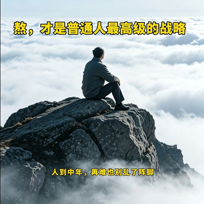 熬，才是普通人最高级的战略