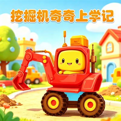 挖掘机奇奇上学记