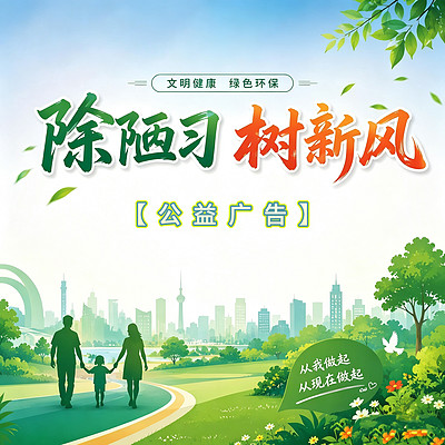 除陋习树新风公益广告