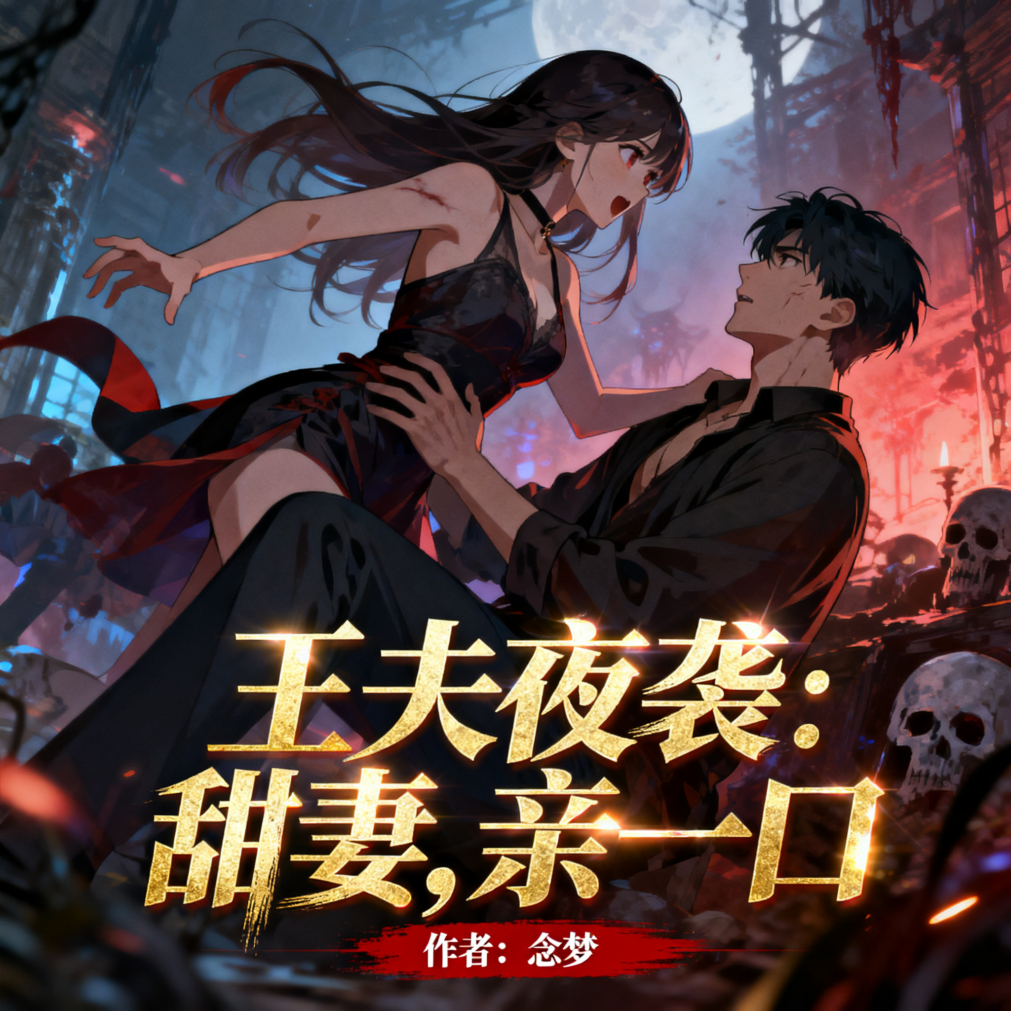 王夫夜袭：甜妻，亲一口