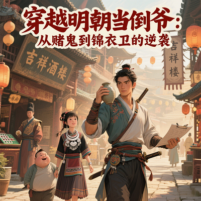 穿越明朝当倒爷：从赌鬼到锦衣卫的逆袭|穿越历史|搞笑反套路|经商逆袭