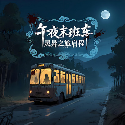 午夜末班车：灵异之旅启程#灵异#惊悚