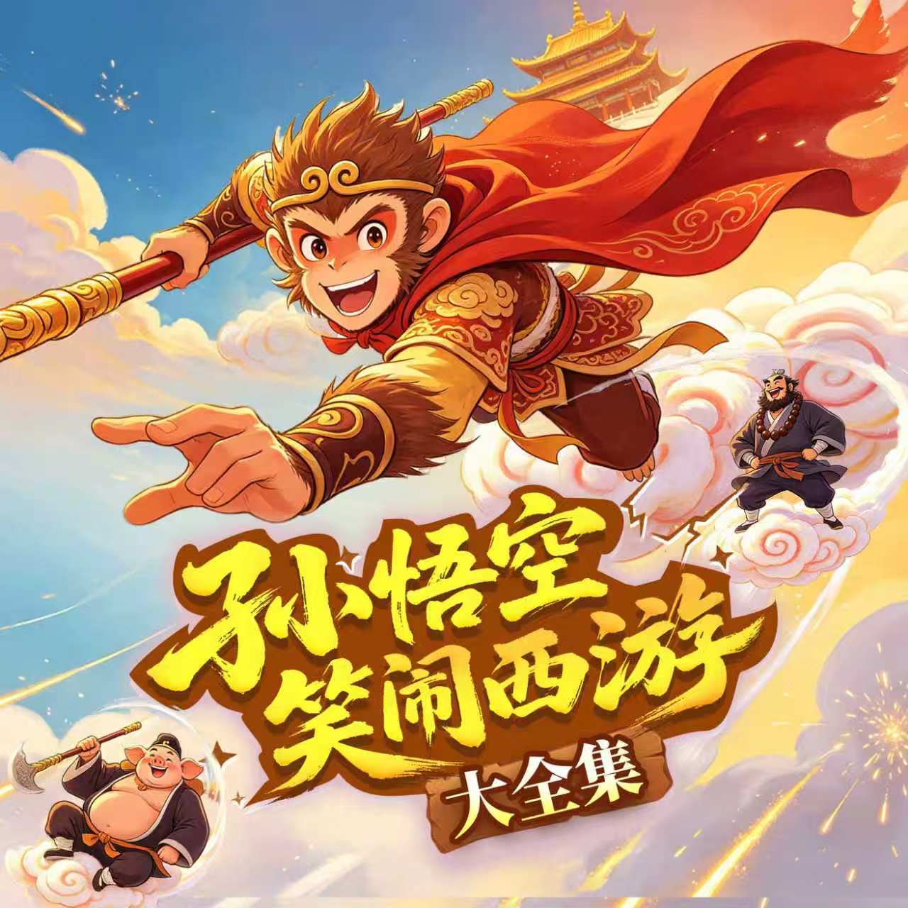 孙悟空大闹西游丨少儿西游记|轻松爆笑亲子