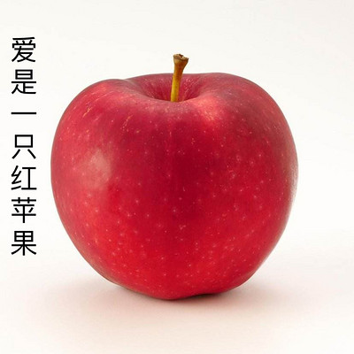 爱是一只红苹果