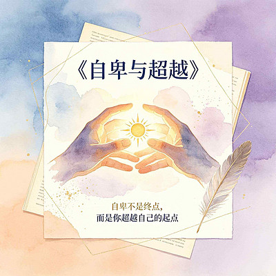 《自卑不是终点,而是你超越自己的起点》