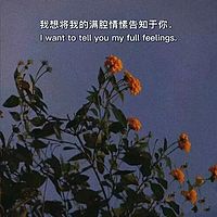 爱情独白