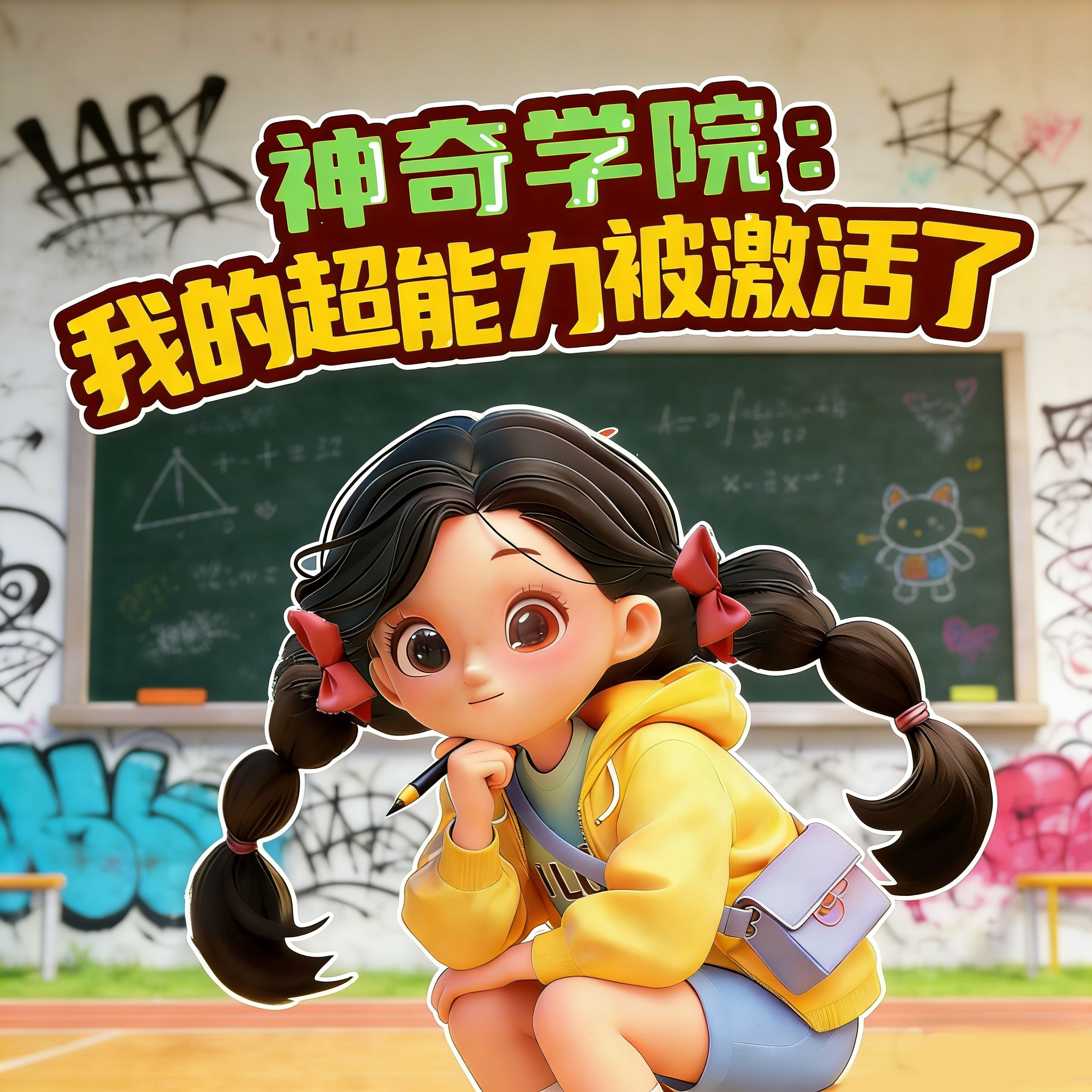 神奇学院：我的超能力被激活了丨爆笑上学记