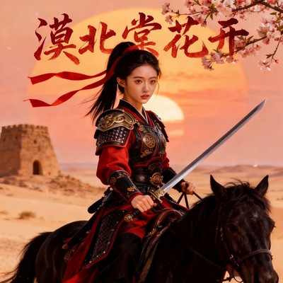 漠北棠花开