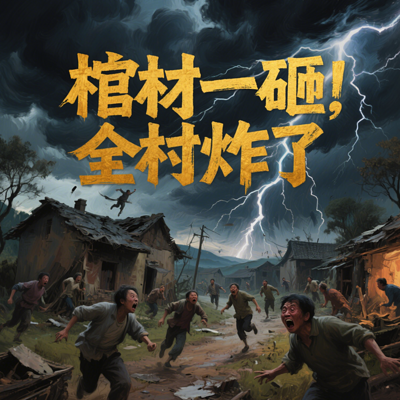 棺材一砸，全村炸了#灵异#悬疑#民俗