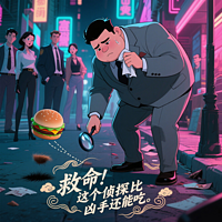 救命！这个侦探比凶手还能吃