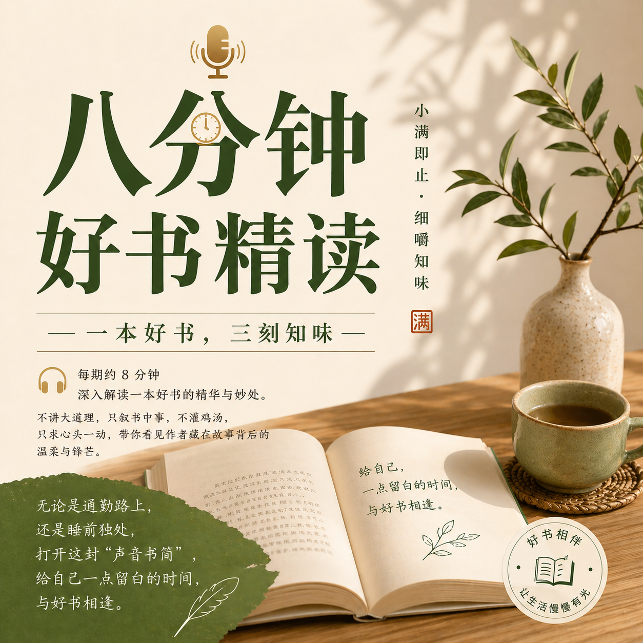 小满精读丨八分钟精读一本书