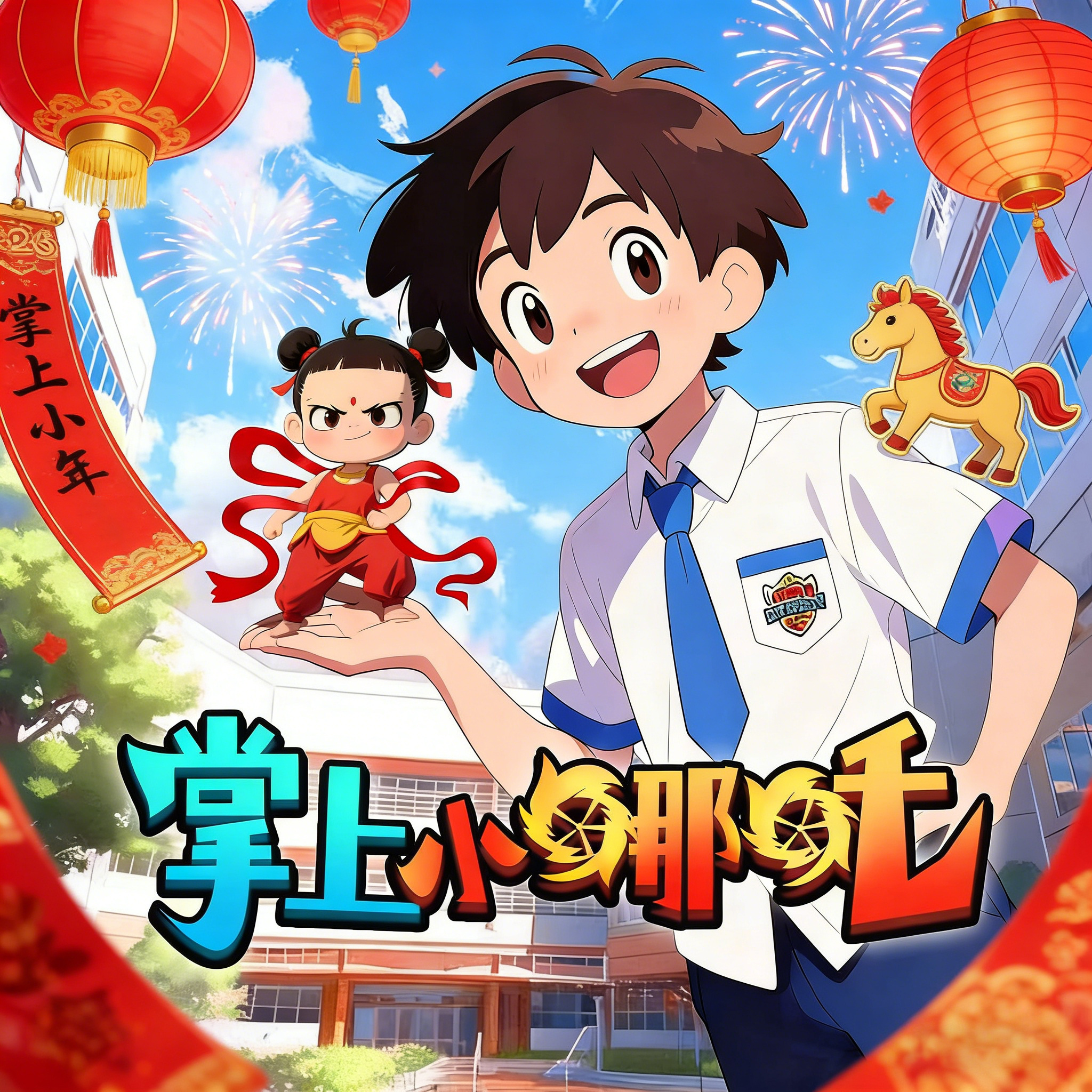 掌上小哪吒丨哪吒爆笑上学记丨神话奇遇