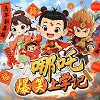 哪吒爆笑上学记｜爆笑神话丨少儿冒险成长