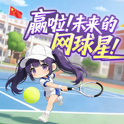 赢啦！未来的网球星！丨爆笑成长丨热血校园