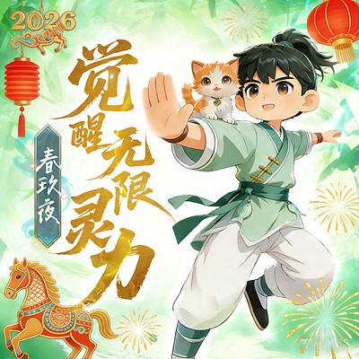 春玖夜·觉醒无限灵力丨少儿爆笑修炼逆袭