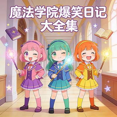 魔法学院爆笑日记：大全集丨爆笑校园奇幻