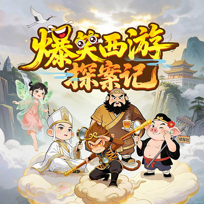 爆笑西游探案记丨少儿西游记|欢乐探案