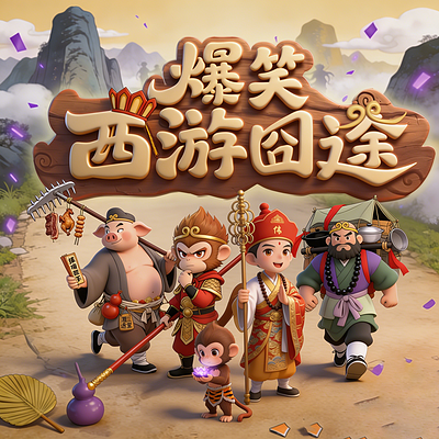 爆笑西游囧途丨少儿西游记|爆笑轻松亲子