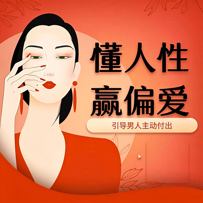 懂人性赢偏爱丨引导男人主动付出