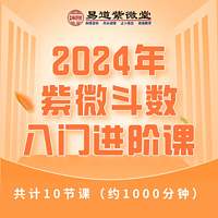 2024年紫微斗数入门进阶课