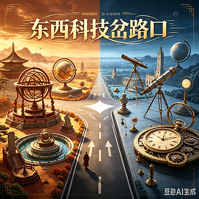 东西科技岔路口
