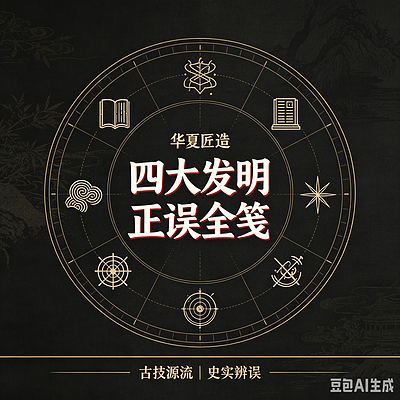 华夏匠造:四大发明正误全笺