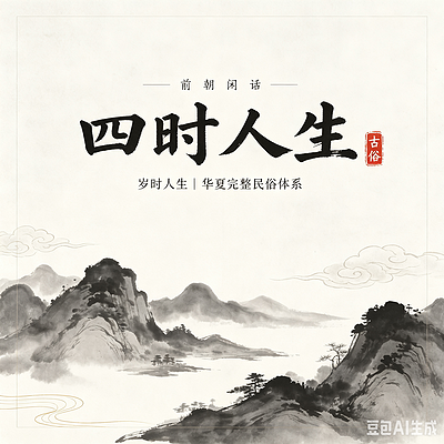 前朝闲话：四时人生