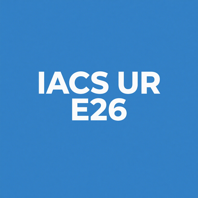 国际船级社网络安全规范UR E26学习