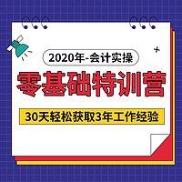 零基础快速入门|零基础会计实操特训营