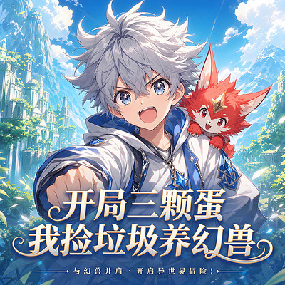 开局三颗蛋，我捡垃圾养幻兽（爆笑御兽流）