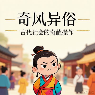奇风异俗:古代社会的奇葩操作
