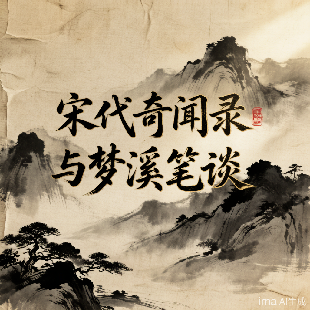 宋代奇闻录与梦溪笔谈