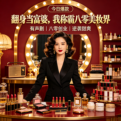 翻身当富婆,我称霸八零美妆界