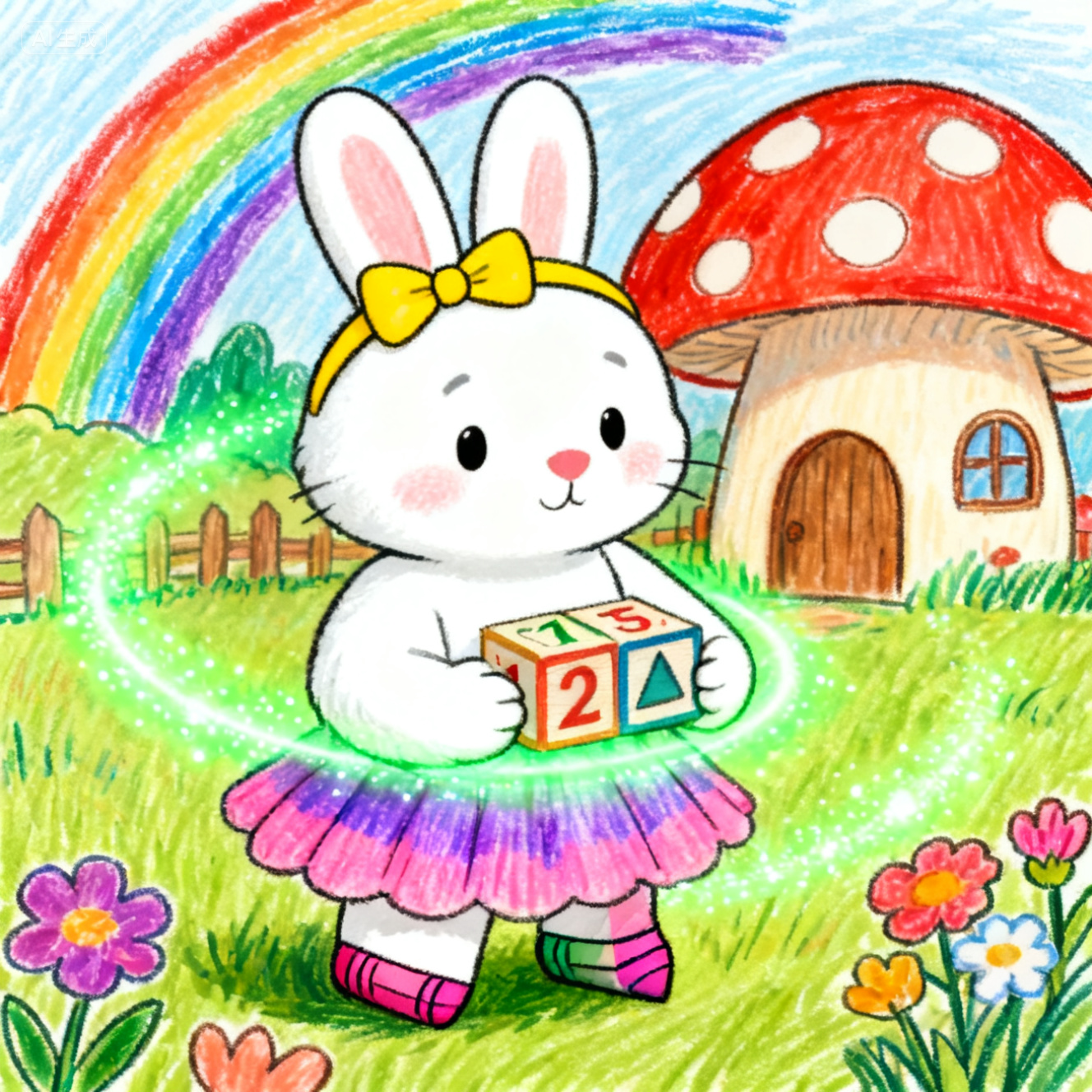 彩虹兔幼儿绘本故事