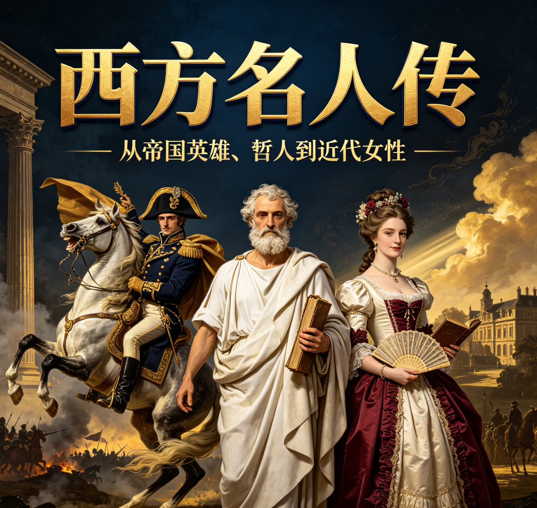 西方名人传|从古希腊到现代，名人传记汇总