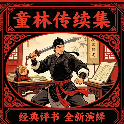 新编评书|童林传续集|评书江湖