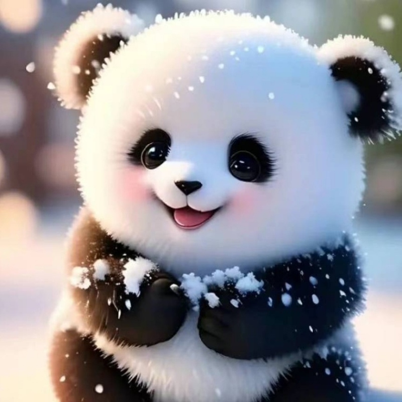 可爱小熊猫🐼