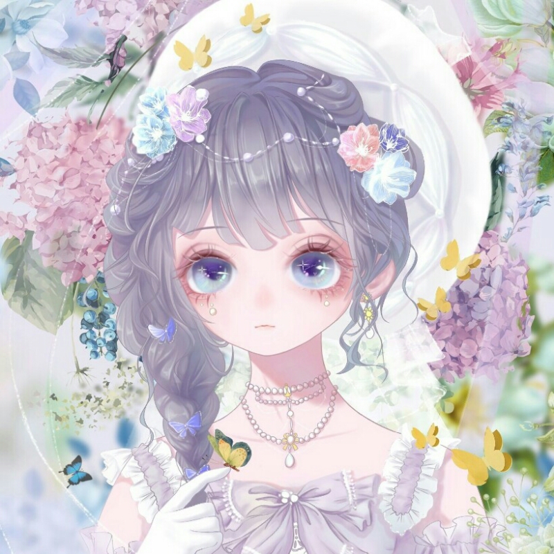 花丛中的星座少女💖🌸